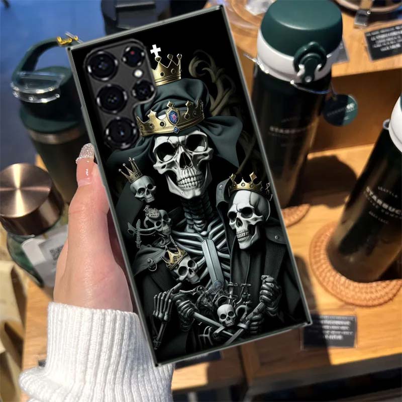 Crown Skeleton Emperor Cases Phone Case for Samsung Galaxy S26 Ultra S25 Edge S24 S23 FE S21 Plus S20 S22 S10 Cover TPU Capa She Samsung S22 Plus
Crown Skeleton Emperor Cases Phone Case for Samsung Galaxy S26 Ultra S25 Edge S24 S23 FE S21 Plus S20 S22 S10 Cover TPU Capa She Samsung S22 Plus