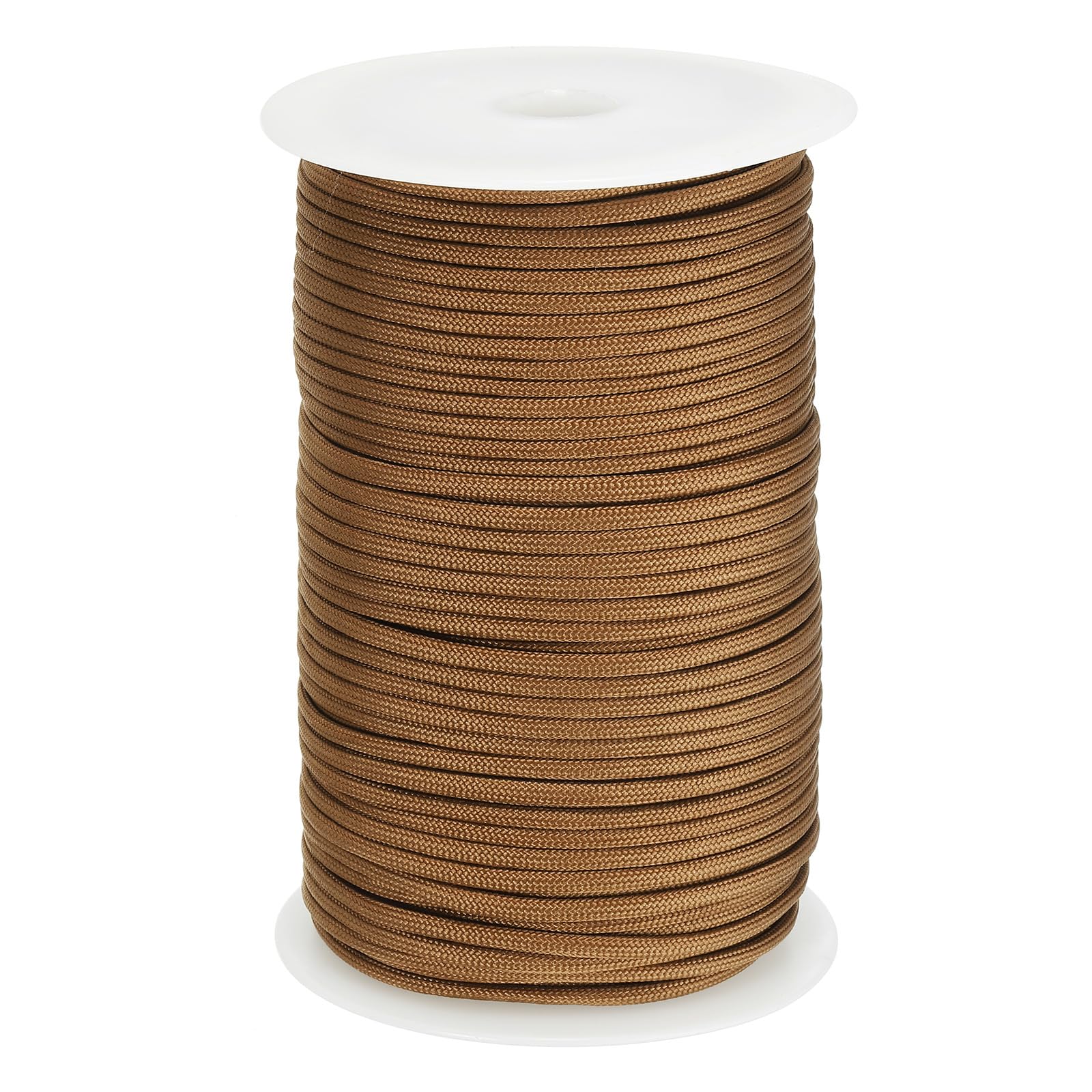 PATIKIL Paracord Rope 330lbs 4mm 7 Strands Lanyard Spool Cord for Tent Camping Hammock Hiking Fishing Survival Bracelet DIY Project Tan 328ft
PATIKIL Paracord Rope 330lbs 4mm 7 Strands Lanyard Spool Cord for Tent Camping Hammock Hiking Fishing Survival Bracelet DIY Project Tan 328ft