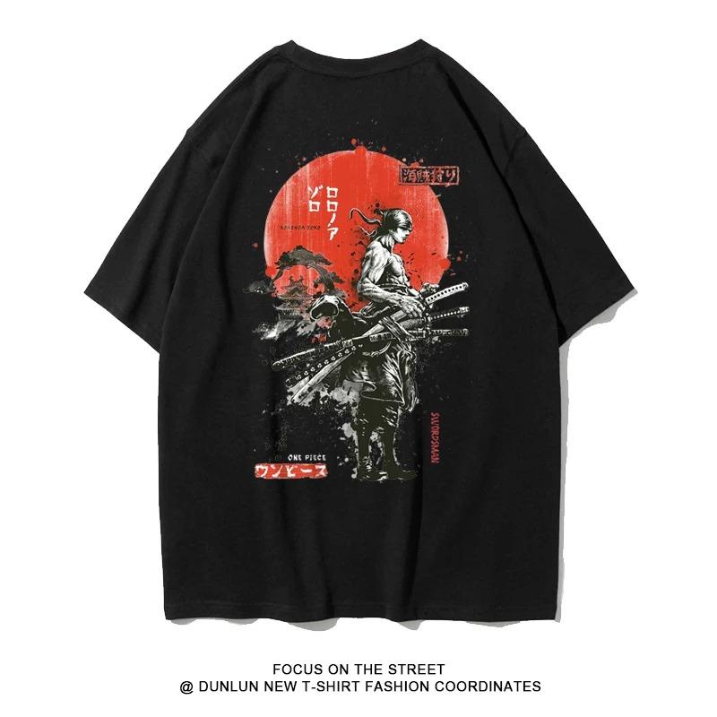 One Piece Roronoa Zoro Red Sun Ink Samurai Back Print T-Shirt Oversized Black Japanese Anime Streetwear T-shirt 4XL
One Piece Roronoa Zoro Red Sun Ink Samurai Back Print T-Shirt Oversized Black Japanese Anime Streetwear T-shirt 4XL