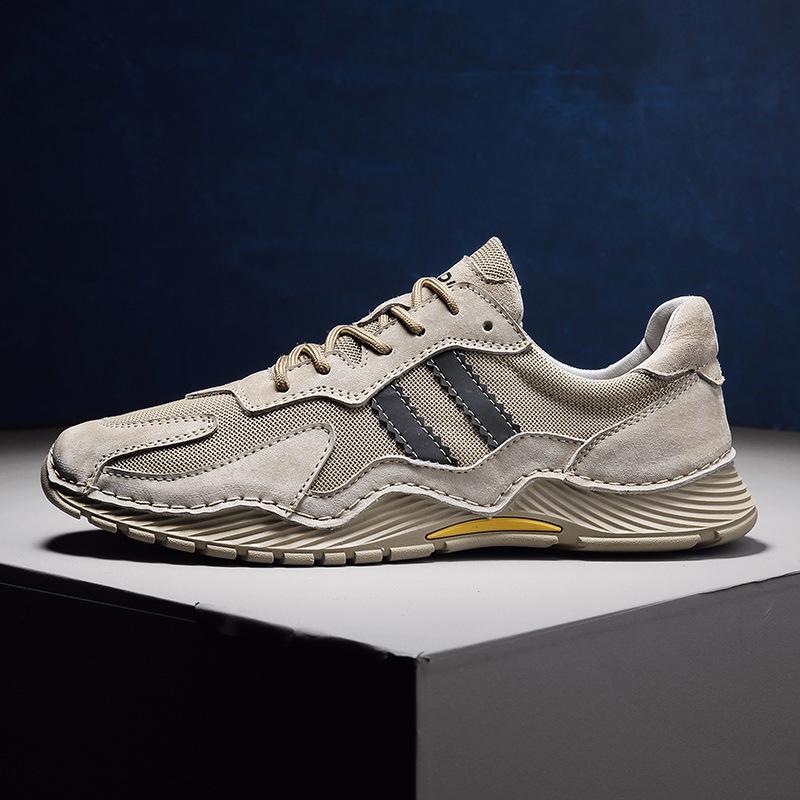Shoes Men s Spring and Autumn 2025 New Leather Mesh Men s Shoes Daily Sports Casual Running Sneakers Jin Shoes 39 песочный
Shoes Men s Spring and Autumn 2025 New Leather Mesh Men s Shoes Daily Sports Casual Running Sneakers Jin Shoes 39 песочный