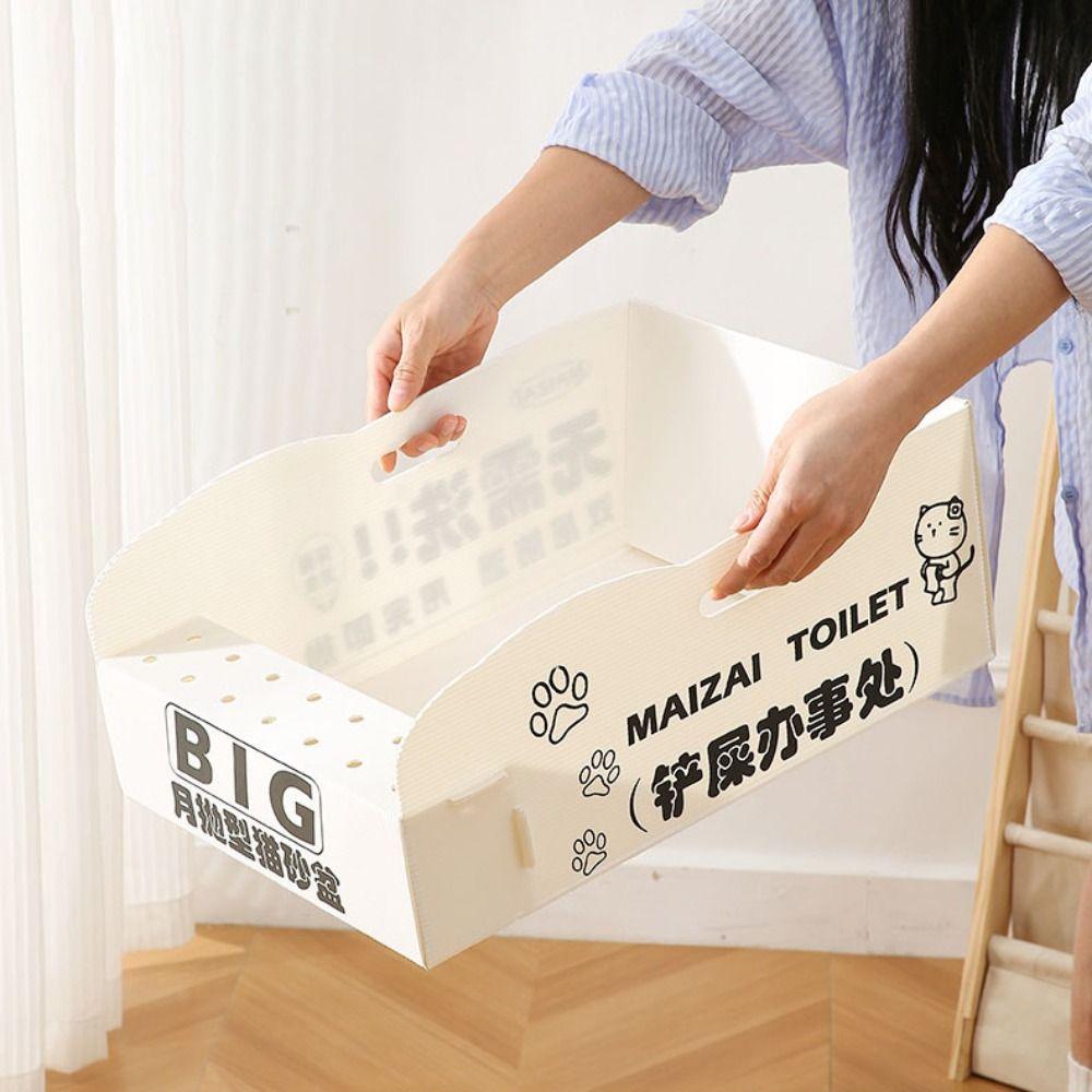 Waterproof Cat Litter Tray Disposable Cat Toilet Portable Pet Cat Litter Box Outdoor Character
Waterproof Cat Litter Tray Disposable Cat Toilet Portable Pet Cat Litter Box Outdoor Character