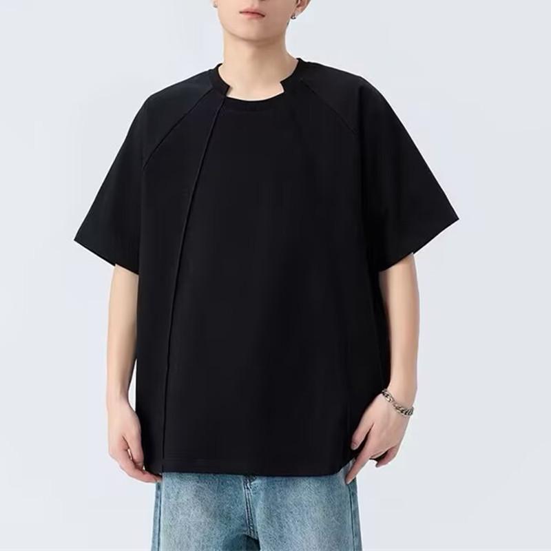 Unisex American Retro Deconstructed Patchwork Cooling T-Shirt - Short Sleeve, Loose Fit, Trendy Design Extra Large чорний
Unisex American Retro Deconstructed Patchwork Cooling T-Shirt - Short Sleeve, Loose Fit, Trendy Design Extra Large чорний