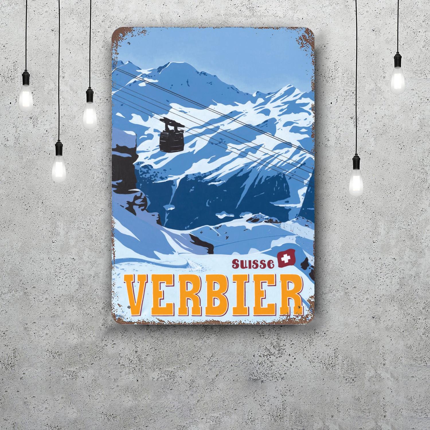 ski Classic Poster Rusty Metal Plaque Retro Decorative Plate Bar Man Cave Garage Club Metal Sign Wall Decoration 20x30cm(7.8x11.8inch)
ski Classic Poster Rusty Metal Plaque Retro Decorative Plate Bar Man Cave Garage Club Metal Sign Wall Decoration 20x30cm(7.8x11.8inch)