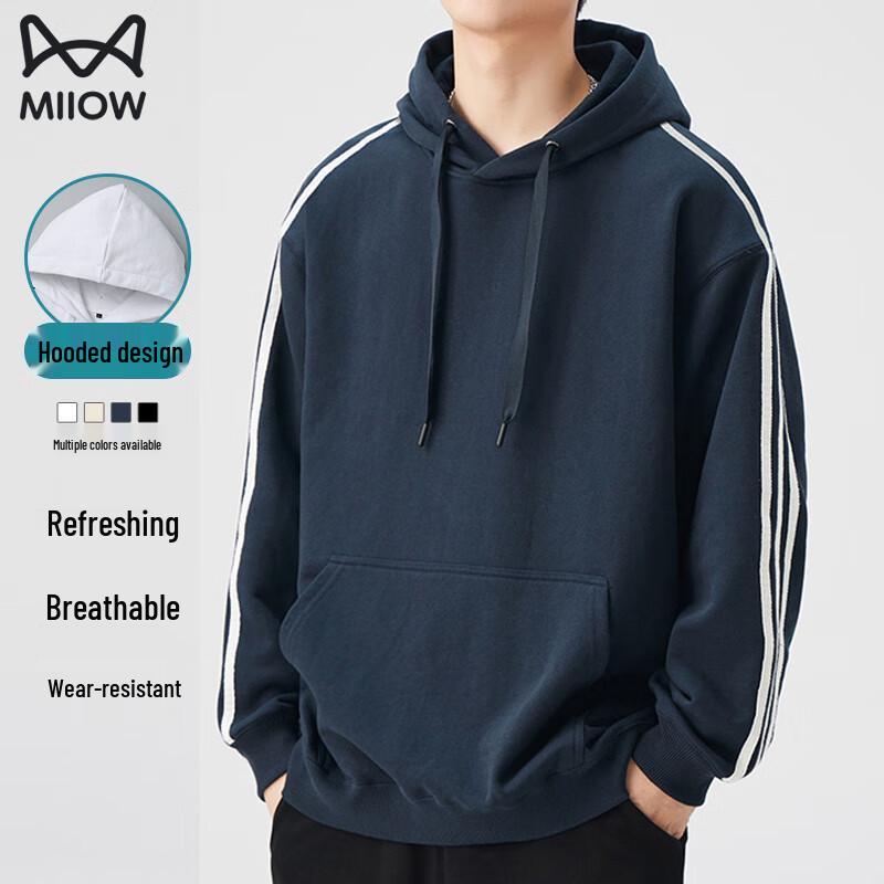 MiiOW Men s Casual Hooded Long-Sleeve T-Shirt 4XL
MiiOW Men s Casual Hooded Long-Sleeve T-Shirt 4XL