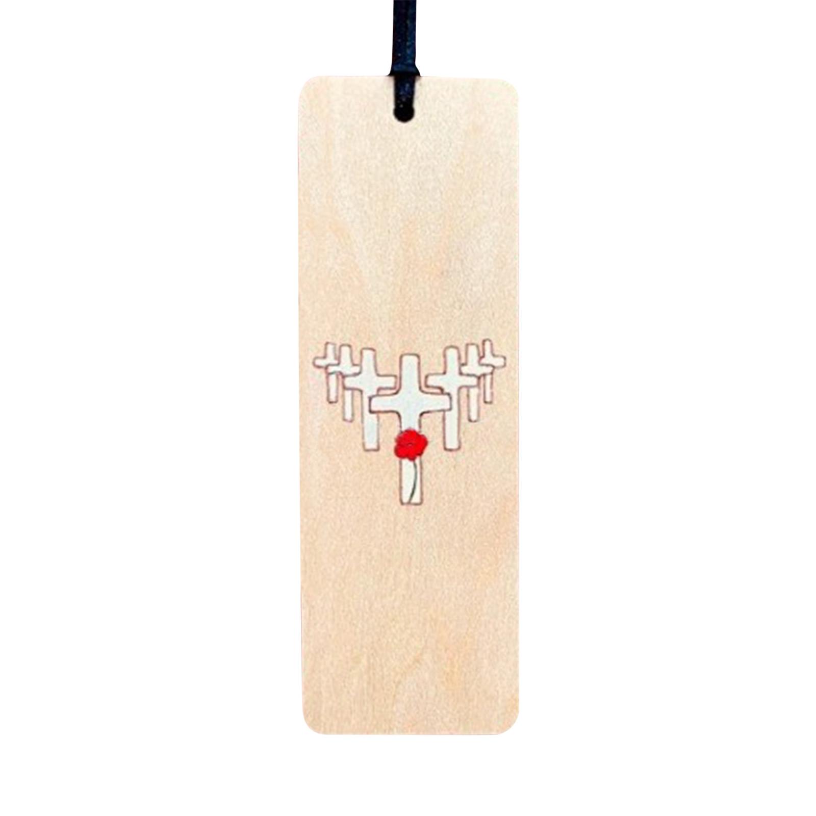 День памяти, Закладки, Деревянные, Украшения для закладок, Особые и значимые подарки One Size