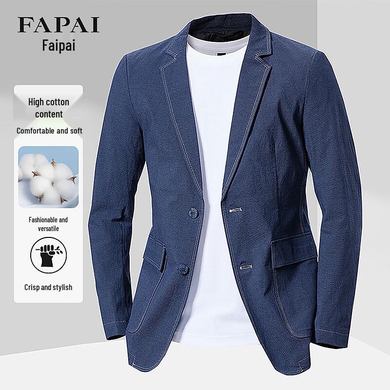 FAPAI Men s High Cotton Business Casual Blazer 3XL
FAPAI Men s High Cotton Business Casual Blazer 3XL