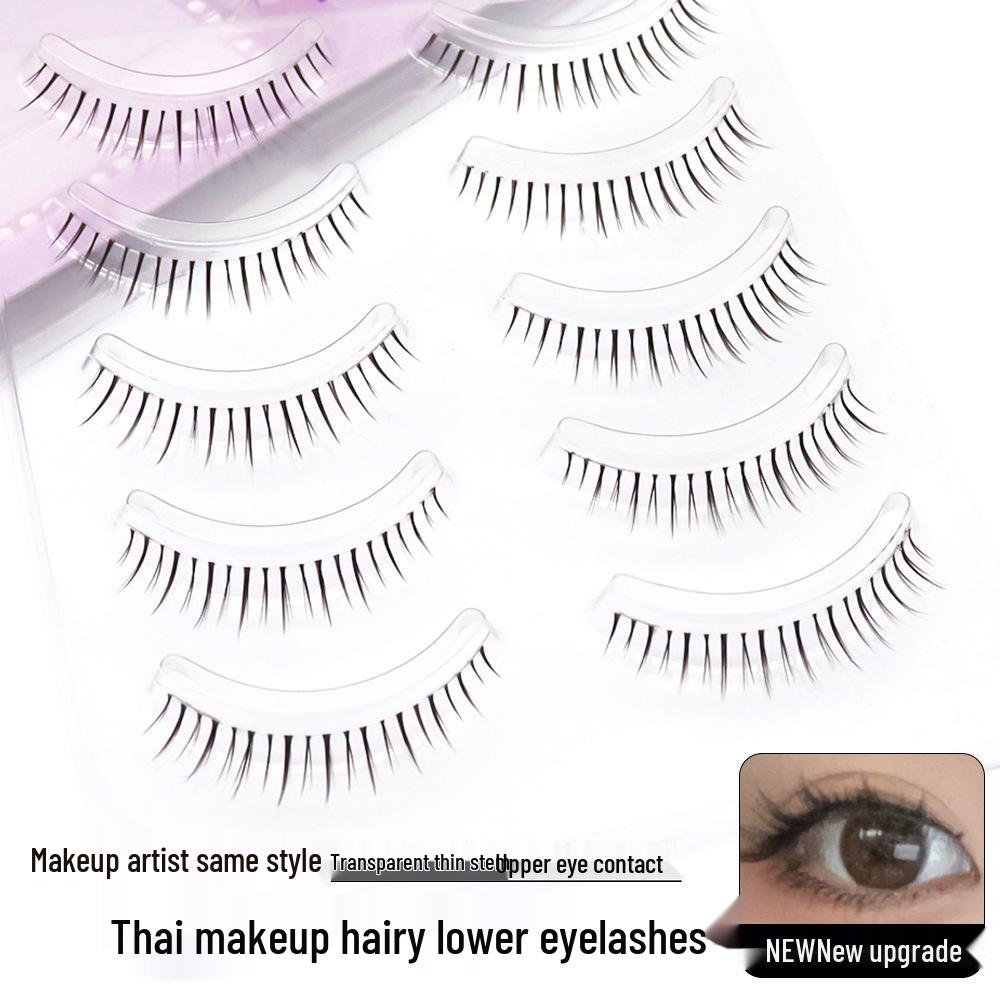 Thai Ultra-Fine Stem Natural Eyelashes - 115 Distinct Transparent Roots for a Simulated Birth Appearance
Thai Ultra-Fine Stem Natural Eyelashes - 115 Distinct Transparent Roots for a Simulated Birth Appearance