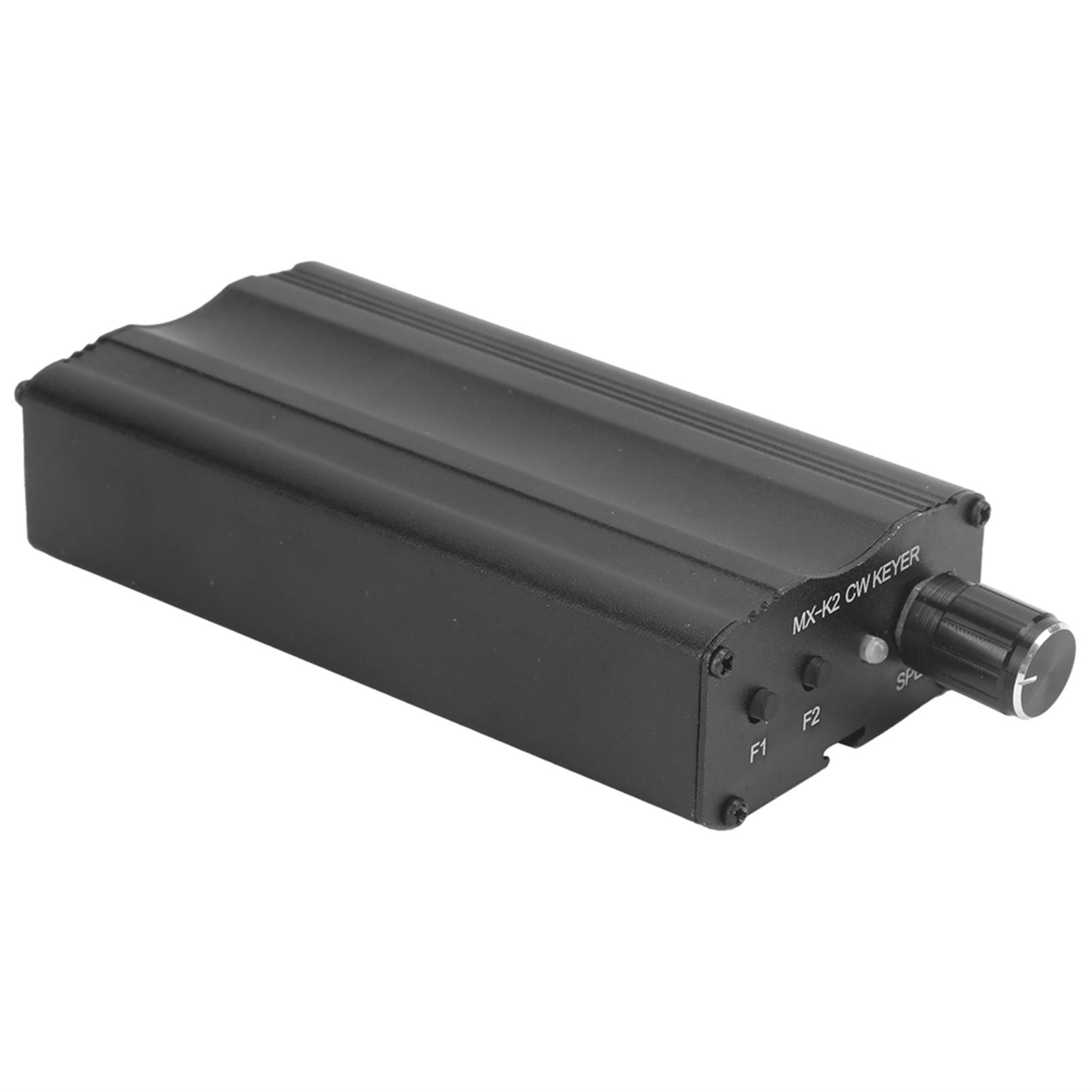 Morse Code Keyer, Automatic Memory Keyer, Car Transceiver, Compatible with Radio Amplifiers, CW MX-K2 чорний
Morse Code Keyer, Automatic Memory Keyer, Car Transceiver, Compatible with Radio Amplifiers, CW MX-K2 чорний
