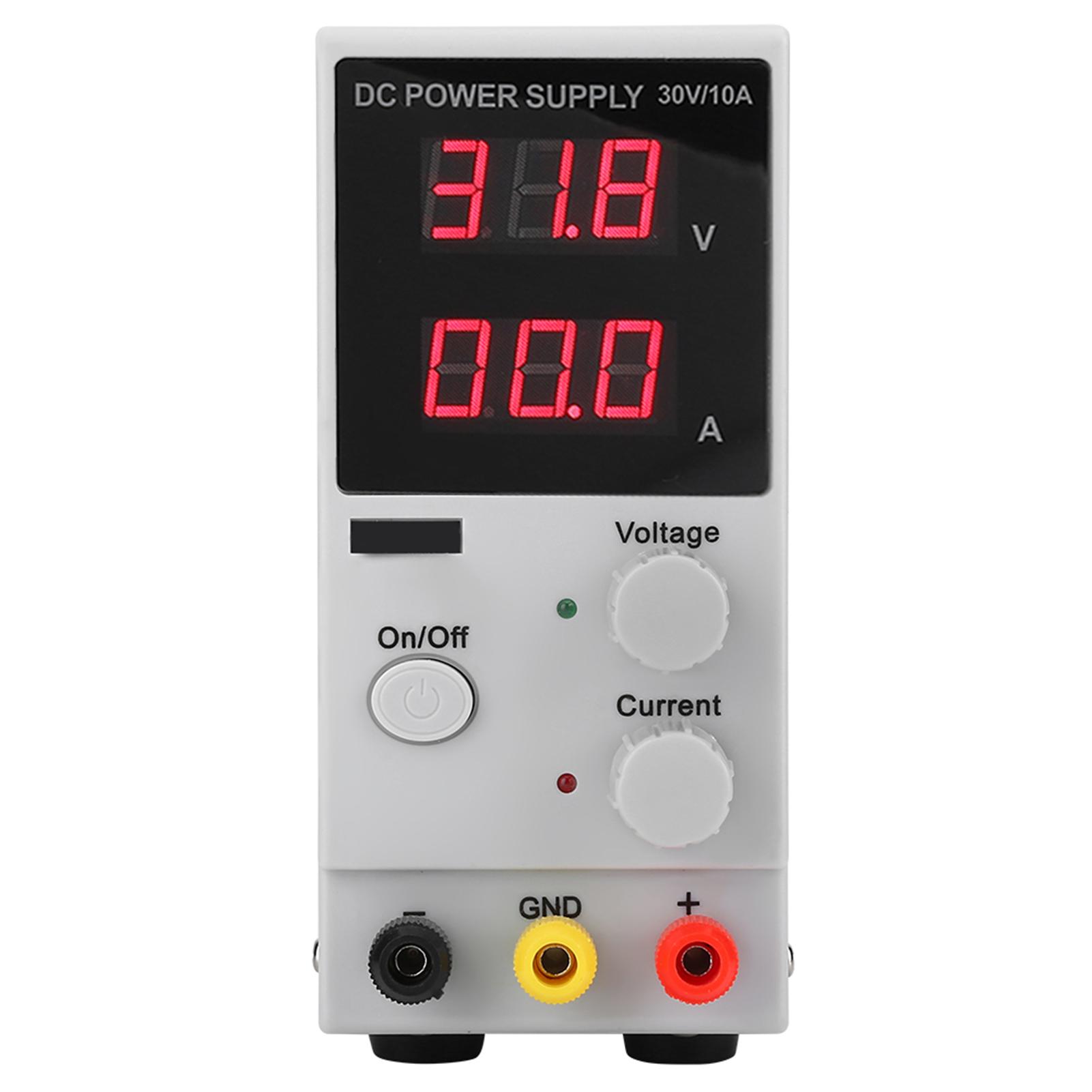 0 0 10A Adjustable Digital Display DC Power Supply Switching Power Source
0 0 10A Adjustable Digital Display DC Power Supply Switching Power Source