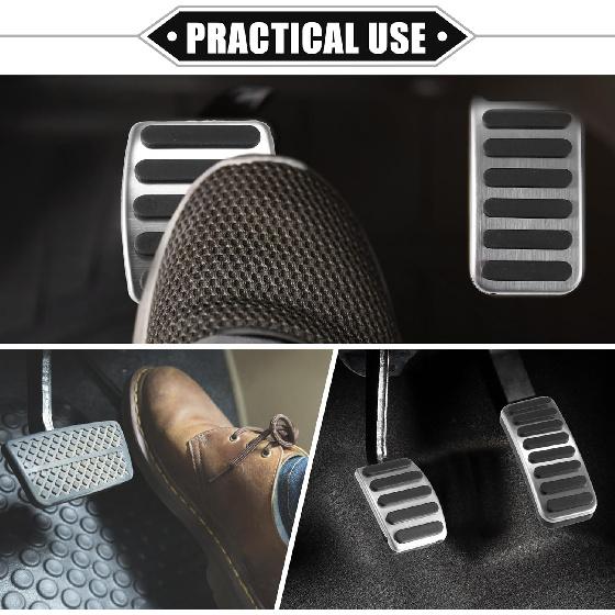 3 Pcs Accelerator Gas Brake Pedal Cover Compatible for Suzuki SX4 JY S-Cross 14-22, Durable Stainless Steel Rubber Silver Tone Manual Car Pedal Pads
3 Pcs Accelerator Gas Brake Pedal Cover Compatible for Suzuki SX4 JY S-Cross 14-22, Durable Stainless Steel Rubber Silver Tone Manual Car Pedal Pads