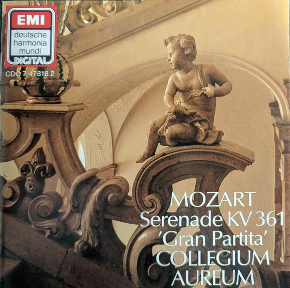 CD MOZART - Serenade No.10 K.361 Gran Partita CDC7478122 Deutsche Harmon 1990 Germany Classical Used
CD MOZART - Serenade No.10 K.361 Gran Partita CDC7478122 Deutsche Harmon 1990 Germany Classical Used