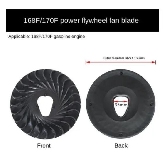 152F 168F 170F 190F3/8KW Автозапчастини Мотор Бензиновий генератор Аксесуари 5KW-8KW Повітряне колесо Двигун Вентилятор C
152F 168F 170F 190F3/8KW Автозапчастини Мотор Бензиновий генератор Аксесуари 5KW-8KW Повітряне колесо Двигун Вентилятор C