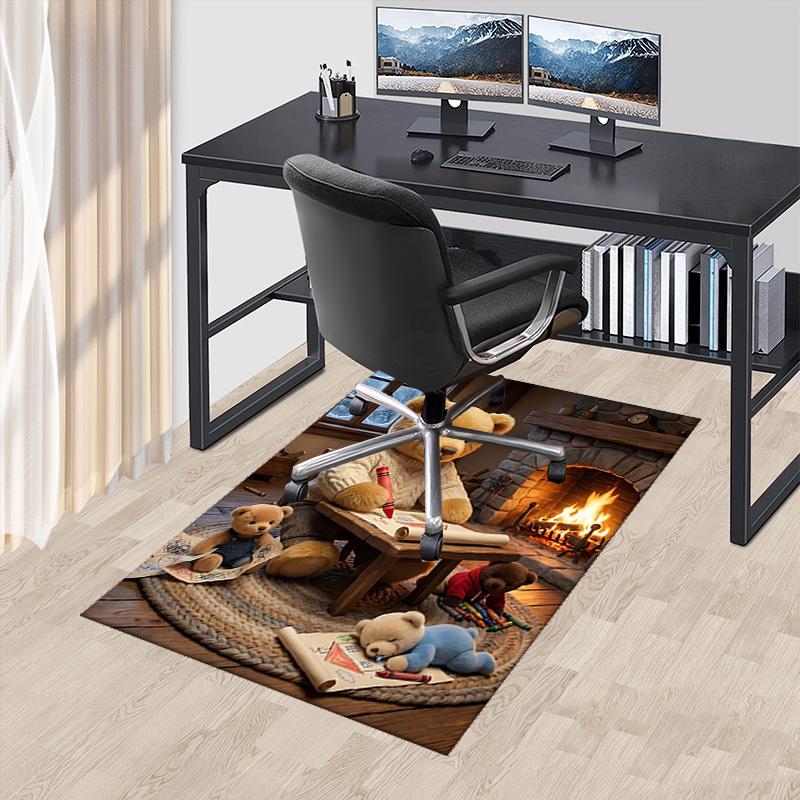 1pc Teddy Bear Drawing Chair Mat - Anime Cartoon Design Office Chair Pad - Non-Slip Carpet for Home Decor, Living Room, Bedroom, Game Room & Dormitory 60cm by 90cm
1pc Teddy Bear Drawing Chair Mat - Anime Cartoon Design Office Chair Pad - Non-Slip Carpet for Home Decor, Living Room, Bedroom, Game Room & Dormitory 60cm by 90cm