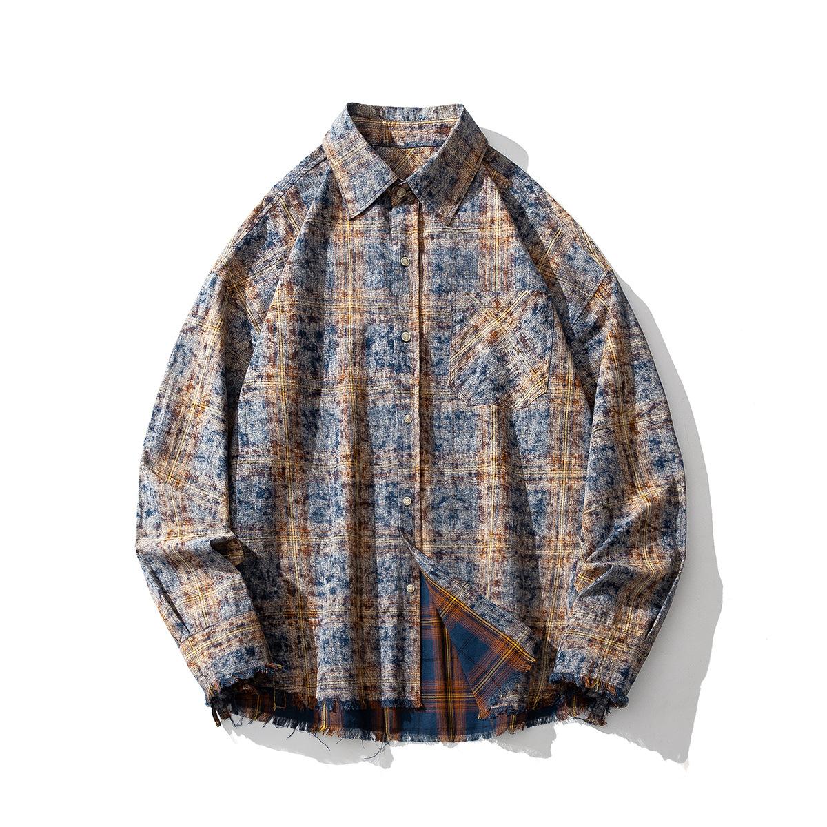 2025 New Spring Men s Plaid Shirt Men Button Pocket Casual Harajuku Shirts Fashion Male Elegant Shirt Turn Down Collar Shirts L
2025 New Spring Men s Plaid Shirt Men Button Pocket Casual Harajuku Shirts Fashion Male Elegant Shirt Turn Down Collar Shirts L
