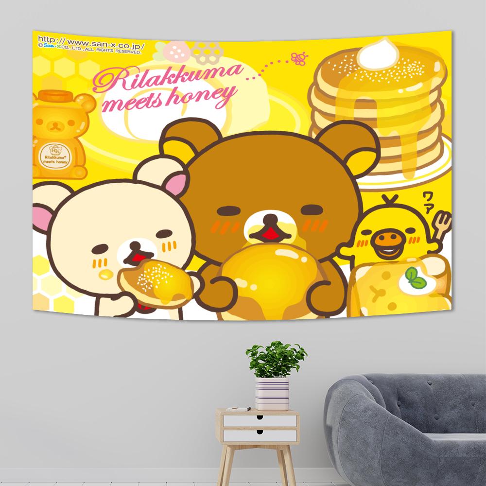 Cute Cartoon RRilakkuma Hippie Wall Hanging Tapestries Bohemian Wall Tapestries Mandala cheap INS Home Decor kawaii sakura 74x94cm(29x37in)
Cute Cartoon RRilakkuma Hippie Wall Hanging Tapestries Bohemian Wall Tapestries Mandala cheap INS Home Decor kawaii sakura 74x94cm(29x37in)