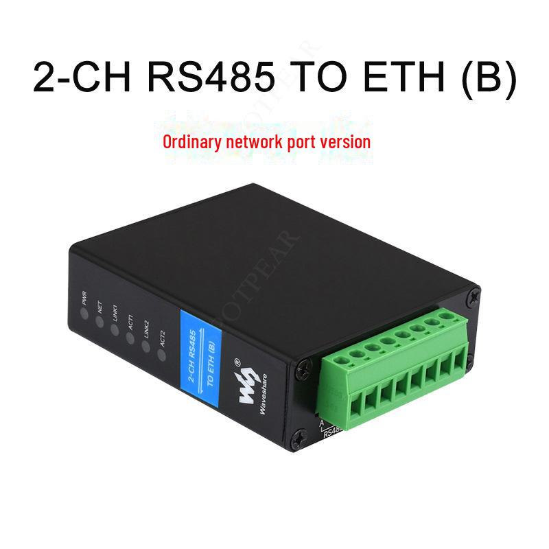 Промисловий ізольований послідовний серверний модуль RS485 до RJ45 Ethernet з двома портами
Промисловий ізольований послідовний серверний модуль RS485 до RJ45 Ethernet з двома портами