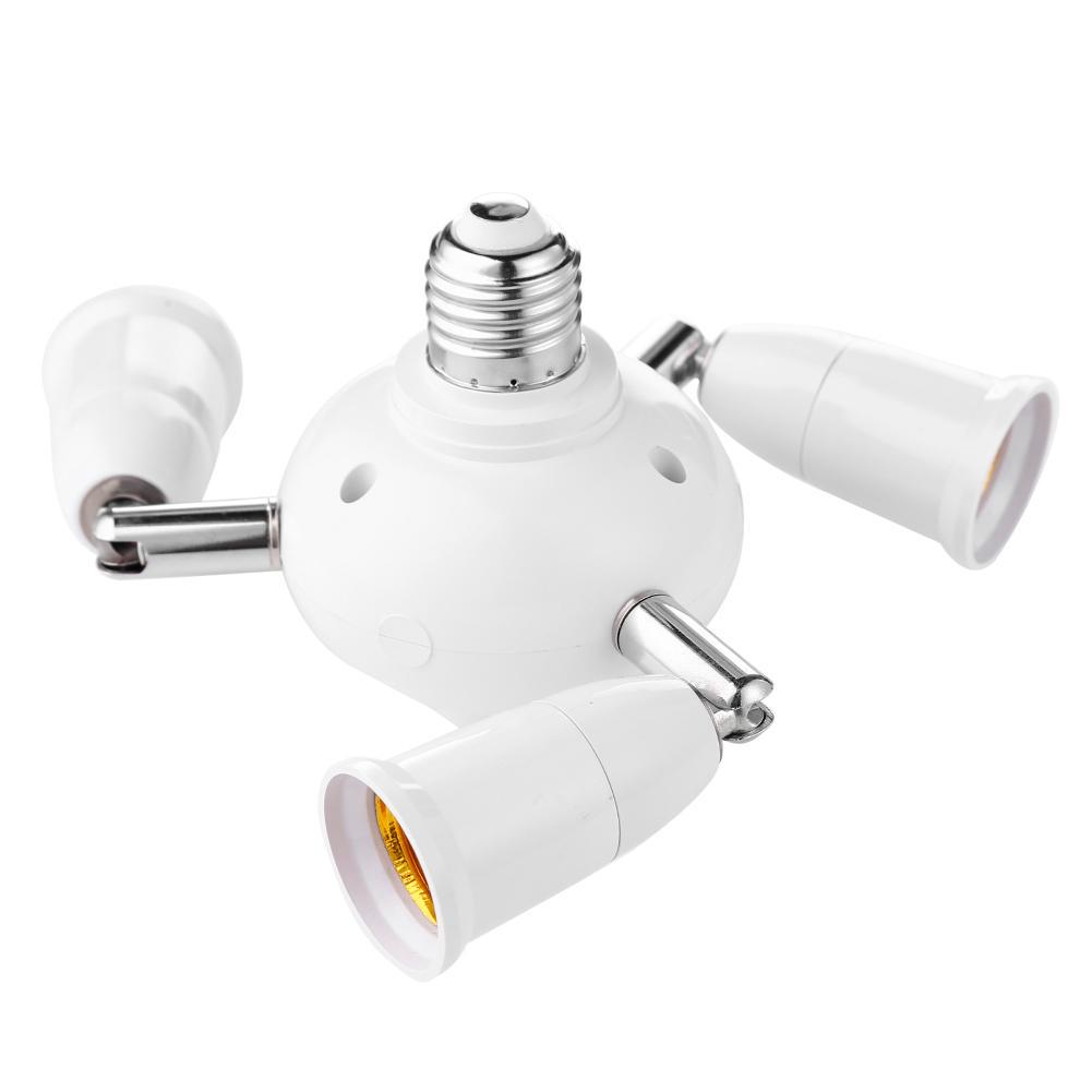 Adjustable Bulb Socket Adapter E27 Splitter Lamp Base Converter Light Holder Lighting Accessories for Hotel Home
Adjustable Bulb Socket Adapter E27 Splitter Lamp Base Converter Light Holder Lighting Accessories for Hotel Home