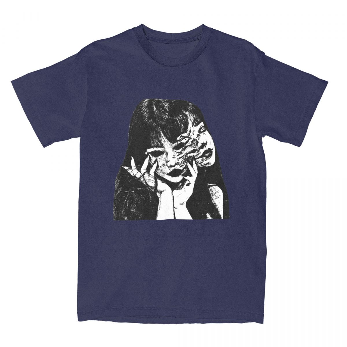 Vintage T Shirt Junji Ito Comic 100% Cotton T-Shirts Japanese Horror Face Hip Hop Tee Shirt for Man Y2K Casual Short Sleeve Tees 4XL
Vintage T Shirt Junji Ito Comic 100% Cotton T-Shirts Japanese Horror Face Hip Hop Tee Shirt for Man Y2K Casual Short Sleeve Tees 4XL