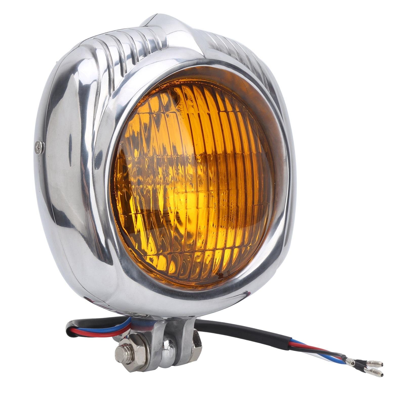 12V Front Headlights High Strength Aluminium Alloy 10mm Bolt Mounting Universal for Retro Motorcycle
12V Front Headlights High Strength Aluminium Alloy 10mm Bolt Mounting Universal for Retro Motorcycle