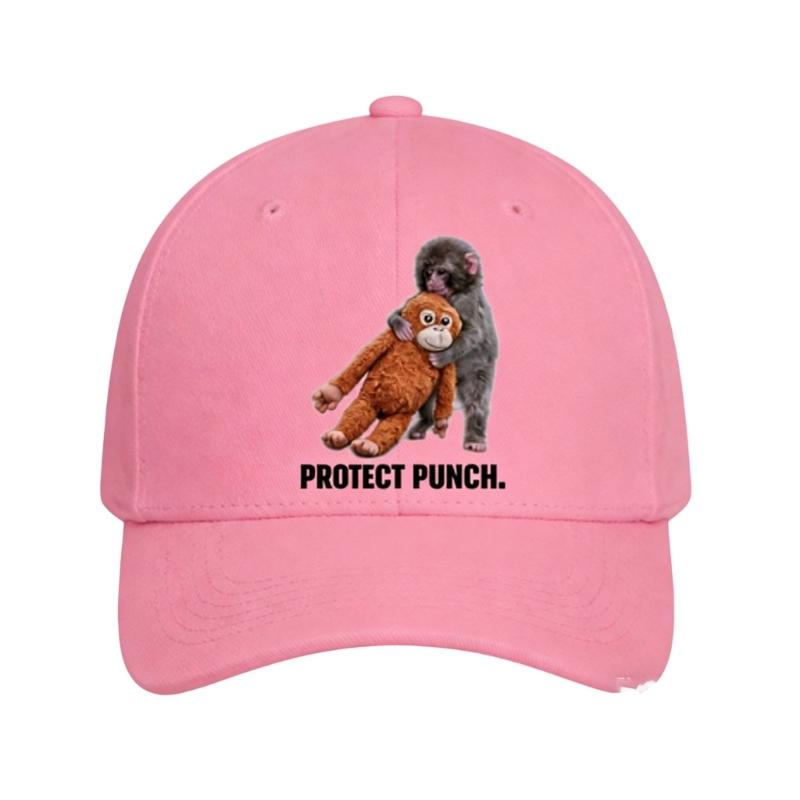 Punch Monkey Print Baseball Cap For Men Women Soft Cotton Adjustable Dad Hat With Fun Cartoon Design for Daily Wear
Punch Monkey Print Baseball Cap For Men Women Soft Cotton Adjustable Dad Hat With Fun Cartoon Design for Daily Wear
