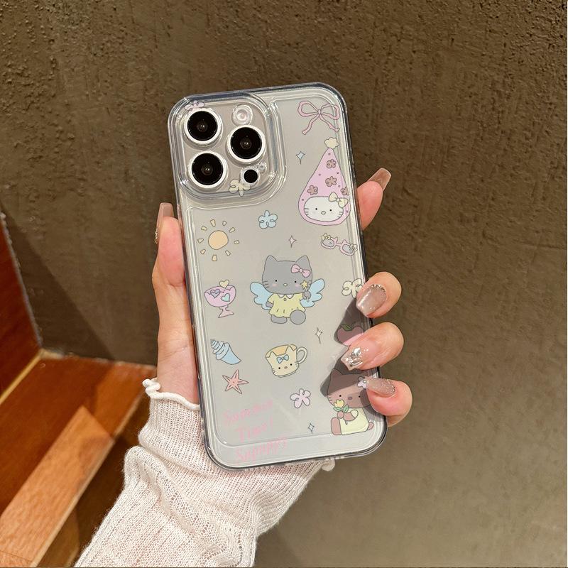 Angel Wings KT Cat Phone Case: Full Coverage Soft Shell for Apple 17/16, 13/12 Pro, 15, XR, 7/8 XS - Drop Protection 13
Angel Wings KT Cat Phone Case: Full Coverage Soft Shell for Apple 17/16, 13/12 Pro, 15, XR, 7/8 XS - Drop Protection 13