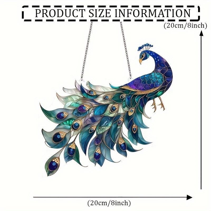 2D Ретро Акриловий Павич Ловець Світла 8 дюймів Ловець Світла Домашній Садовий Підвісний Декор Художній Твір Подарунок для Любителів Павичів
2D Ретро Акриловий Павич Ловець Світла 8 дюймів Ловець Світла Домашній Садовий Підвісний Декор Художній Твір Подарунок для Любителів Павичів