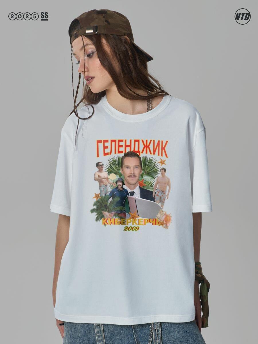 Cotton T-shirt with Design Heroes print M
Cotton T-shirt with Design Heroes print M