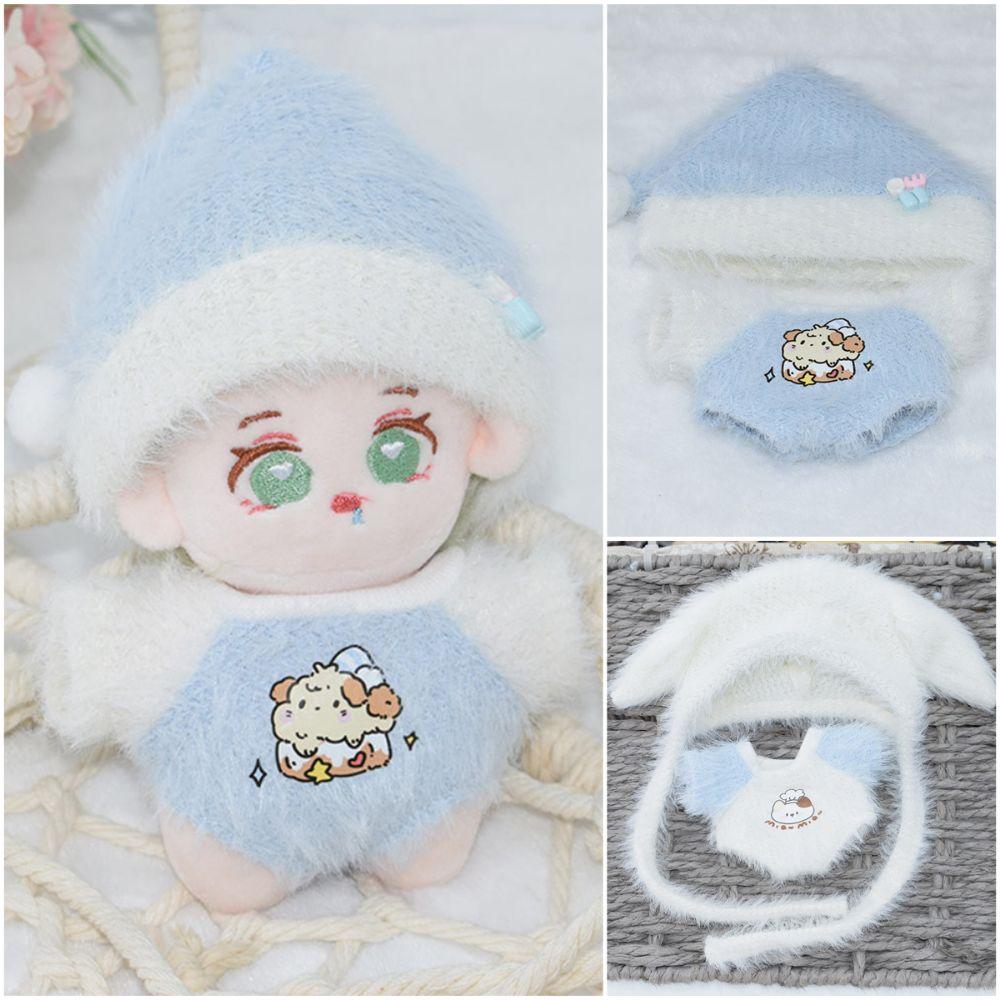10cm Miniature Cap Pajamas Blue White Replacement Outfit Toy Doll Clothes Cotton Stuffed Doll білий
10cm Miniature Cap Pajamas Blue White Replacement Outfit Toy Doll Clothes Cotton Stuffed Doll білий