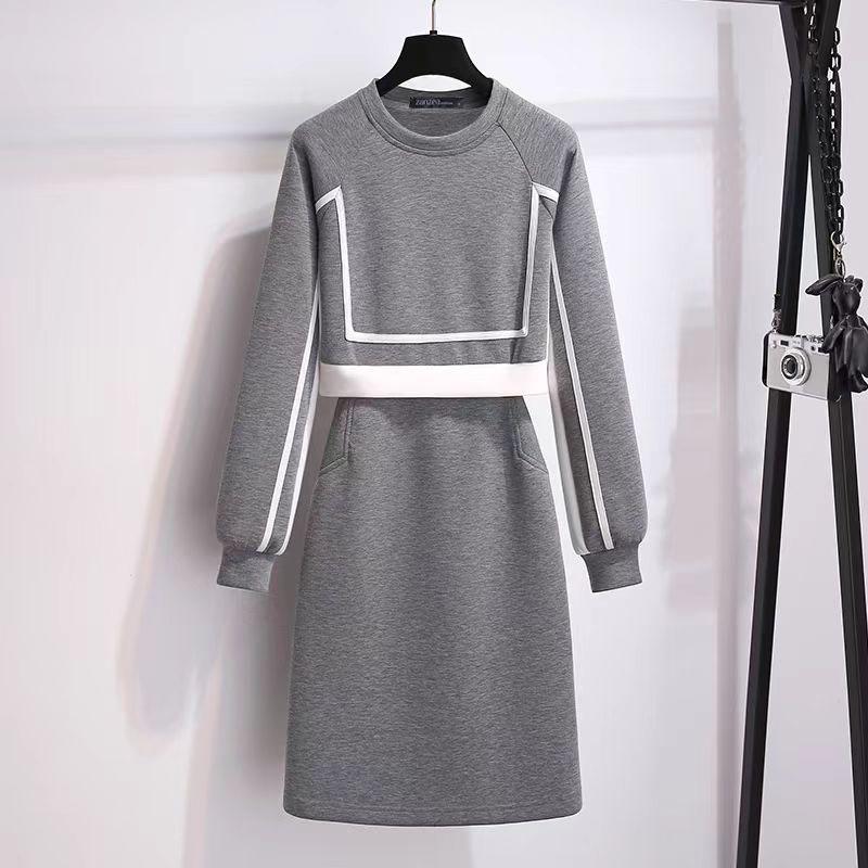 ZANZEA Women Vintage Round Neck Long Sleeve Blouse Straight Long Skirt Sets сірий колір
ZANZEA Women Vintage Round Neck Long Sleeve Blouse Straight Long Skirt Sets сірий колір