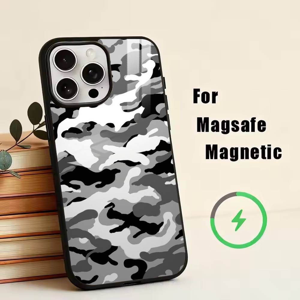 Fashion C-Camouflage Phone Case For iPhone17,16,15,14,13,12,11 Plus,Pro Magnetic For Magsafe Wireless Charging iPhone17Air
Fashion C-Camouflage Phone Case For iPhone17,16,15,14,13,12,11 Plus,Pro Magnetic For Magsafe Wireless Charging iPhone17Air