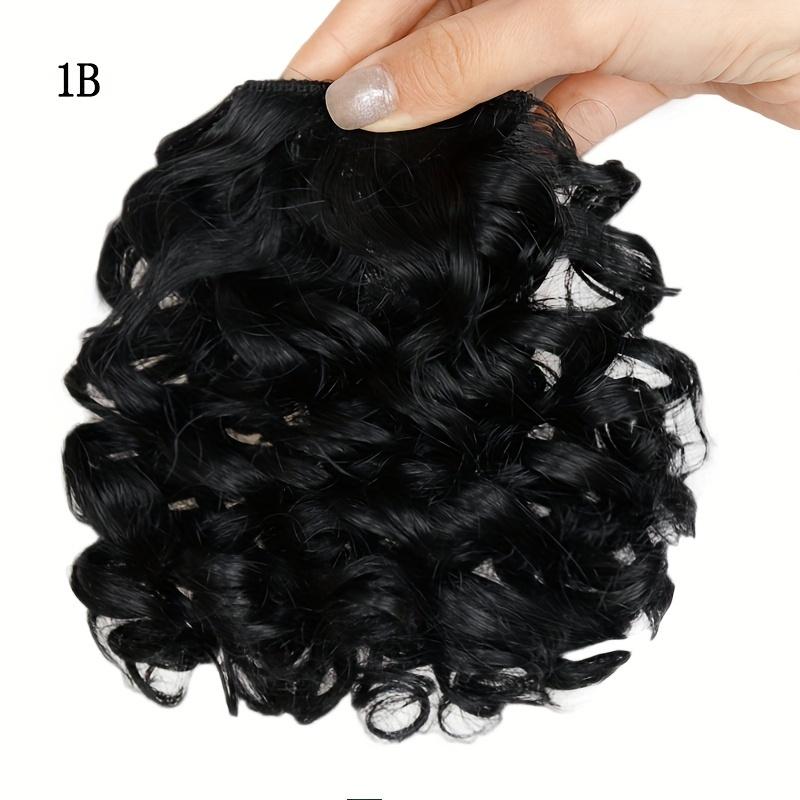 Афро-кудрявая челка на клипсе, синтетическая шиньон для увеличения объема, пушистый объем волос для повседневного ношения 15cm
Афро-кудрявая челка на клипсе, синтетическая шиньон для увеличения объема, пушистый объем волос для повседневного ношения 15cm