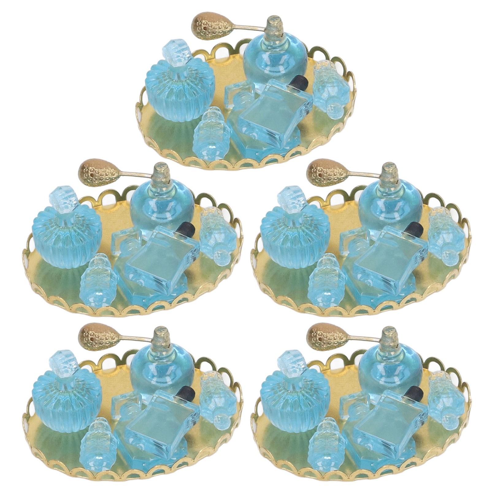 1:12 1:6 Miniature Fragrance Model Golden Tray Perfume Bottles for Decoration
1:12 1:6 Miniature Fragrance Model Golden Tray Perfume Bottles for Decoration