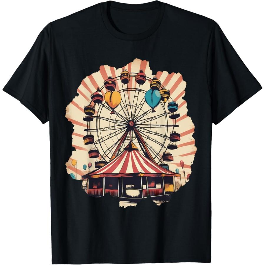 Carnival Outfit Circus Birthday Ferris Wheel Costume T-Shirt XXXXXL чорний
Carnival Outfit Circus Birthday Ferris Wheel Costume T-Shirt XXXXXL чорний