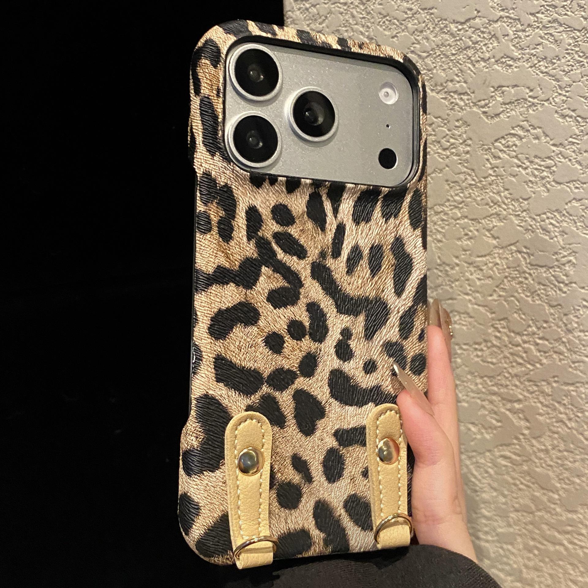 Leopard Print Leather iPhone 17 Pro Max Case with Puppy Lanyard – Compatible with iPhone XS Max/XR, 16, 15, 14, Anti-fall Design iPhone 12 Mini (5.4 inch)
Leopard Print Leather iPhone 17 Pro Max Case with Puppy Lanyard – Compatible with iPhone XS Max/XR, 16, 15, 14, Anti-fall Design iPhone 12 Mini (5.4 inch)