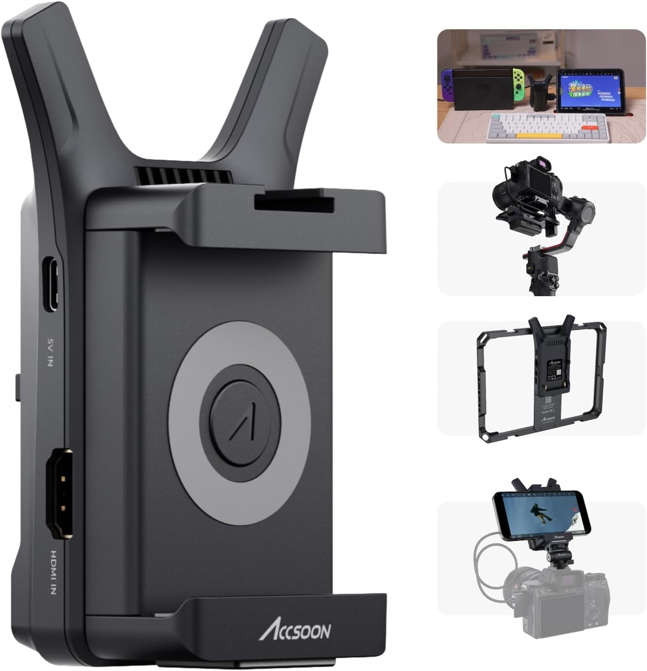 Официальный беспроводной передатчик видео Accsoon Mini CineView Nano, беспроводной HDMI 5 ГГц, видео 500 футов дальность и монитор-стабилизатор до 4 для использования на открытом воздухе
Официальный беспроводной передатчик видео Accsoon Mini CineView Nano, беспроводной HDMI 5 ГГц, видео 500 футов дальность и монитор-стабилизатор до 4 для использования на открытом воздухе