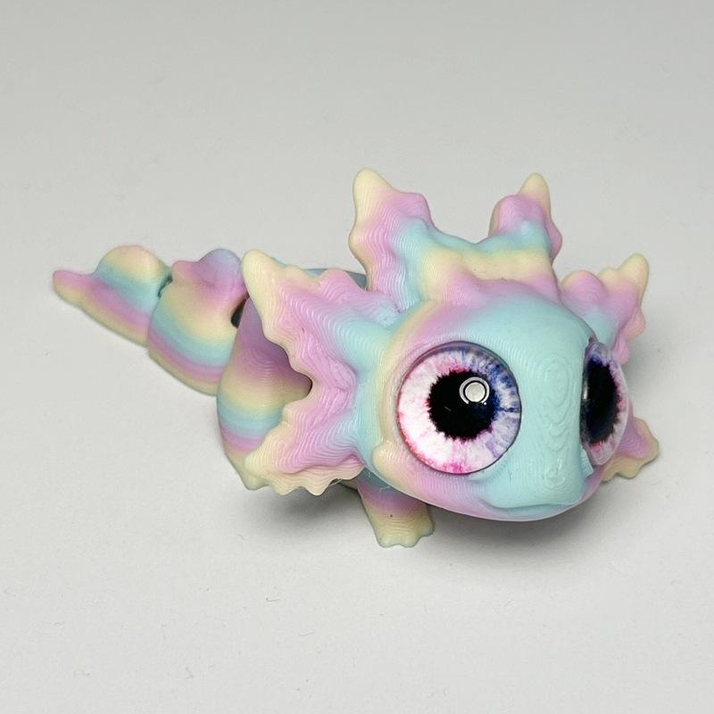 8cm 3D Printed Salamander Scale Ratio Model Multi-jointed Movable Realistic Eyes Home Decoration Birthday Gift Present Mini Animal Ornament Toy 8cm
8cm 3D Printed Salamander Scale Ratio Model Multi-jointed Movable Realistic Eyes Home Decoration Birthday Gift Present Mini Animal Ornament Toy 8cm
