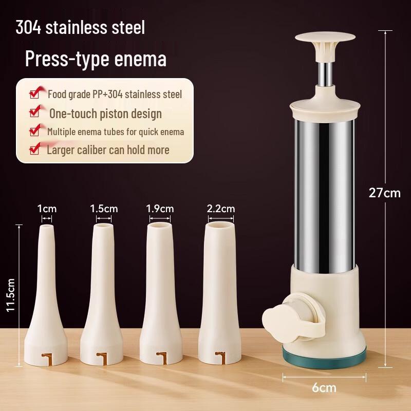 ZISIZ Stainless Steel Manual Sausage Stuffer
ZISIZ Stainless Steel Manual Sausage Stuffer