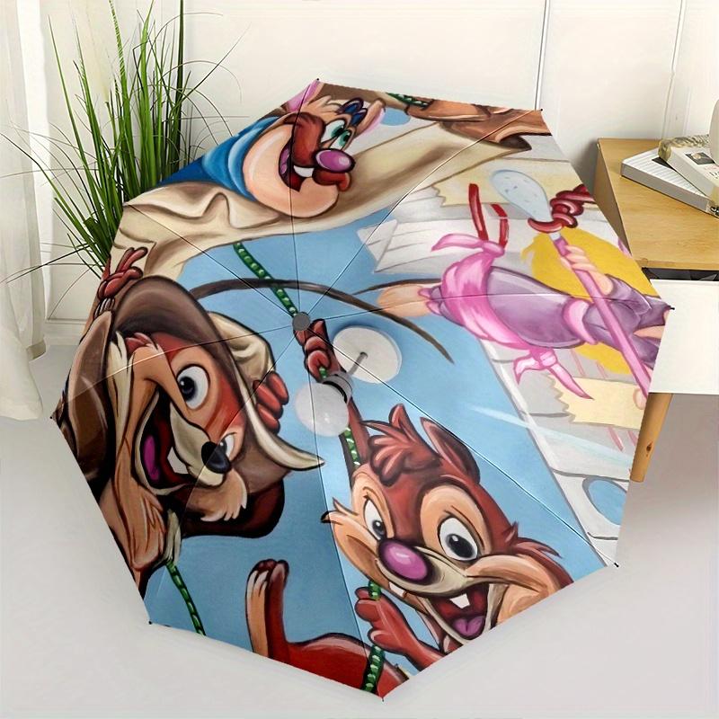 Chip n Dale and Friends Automatic Opening and Closing Cartoon Umbrella - Lightweight 3-Fold Design, Suitable for Fans, Travel, Daily Use -
Chip n Dale and Friends Automatic Opening and Closing Cartoon Umbrella - Lightweight 3-Fold Design, Suitable for Fans, Travel, Daily Use -