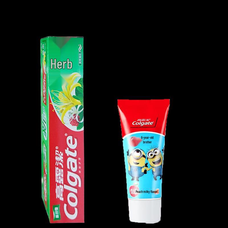 Colgate Herbal & Kids Peach Milk Toothpaste Bundle
Colgate Herbal & Kids Peach Milk Toothpaste Bundle
