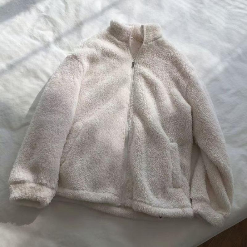 Double-Sided Women s Long Pile Fleece Jacket - Versatile Autumn/Winter Stand Collar, Zipper Hoodie, Long Sleeve, Warm Coral Fleece. XL снег белый
Double-Sided Women s Long Pile Fleece Jacket - Versatile Autumn/Winter Stand Collar, Zipper Hoodie, Long Sleeve, Warm Coral Fleece. XL снег белый