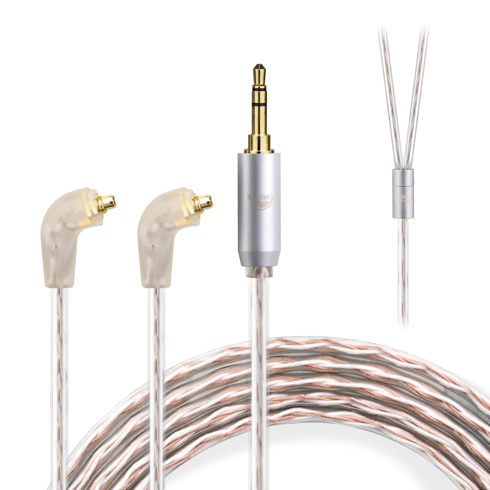 okcsc JBX Recable ER4SR Earphone Cable for Earphones and Headphones for Etymotic ER Series Compatible with OFC Length ER4SE, ER4XR, ER3XR, etc. 4-core
okcsc JBX Recable ER4SR Earphone Cable for Earphones and Headphones for Etymotic ER Series Compatible with OFC Length ER4SE, ER4XR, ER3XR, etc. 4-core