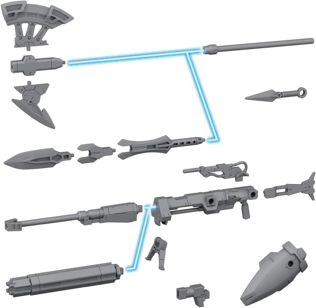 BANDAI SPIRITS 30MM Optional Weapon 1 for Ciel Nova scale plastic model 1/144 pre-colored сірий колір
BANDAI SPIRITS 30MM Optional Weapon 1 for Ciel Nova scale plastic model 1/144 pre-colored сірий колір