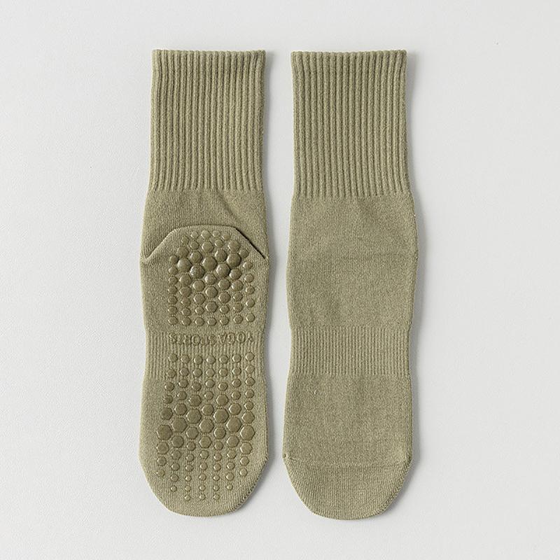 2pcs Cotton Breathable Mid-calf Yoga Socks Solid Color Striped Anti-slip Sports Socks Pilates Socks Dance Fitness Training Socks зелёный
2pcs Cotton Breathable Mid-calf Yoga Socks Solid Color Striped Anti-slip Sports Socks Pilates Socks Dance Fitness Training Socks зелёный