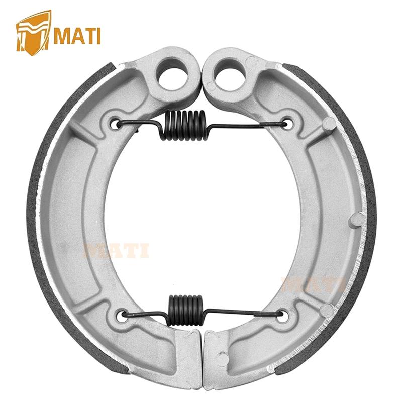 MATI Rear Brake Shoes for Yamaha Grizzly 350 Bruin 250 350 Big Bear 250 2004-2014 Big Bear 400 2005-2006 Wolverine 350 2006-2009
MATI Rear Brake Shoes for Yamaha Grizzly 350 Bruin 250 350 Big Bear 250 2004-2014 Big Bear 400 2005-2006 Wolverine 350 2006-2009