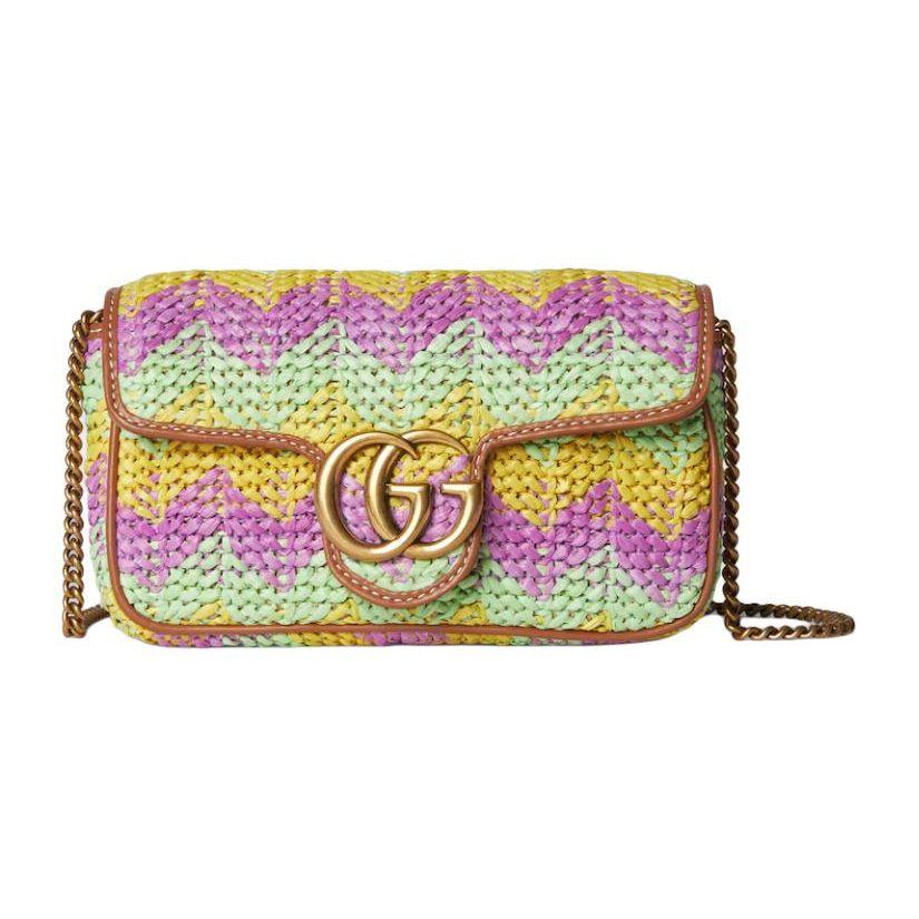 Gucci Marmont Super Mini Bag Multicolor Women Shoulder_bags Multi-Color 780182-FAC46-8654 Basic Set (Bag+Dust Bag)
Gucci Marmont Super Mini Bag Multicolor Women Shoulder_bags Multi-Color 780182-FAC46-8654 Basic Set (Bag+Dust Bag)