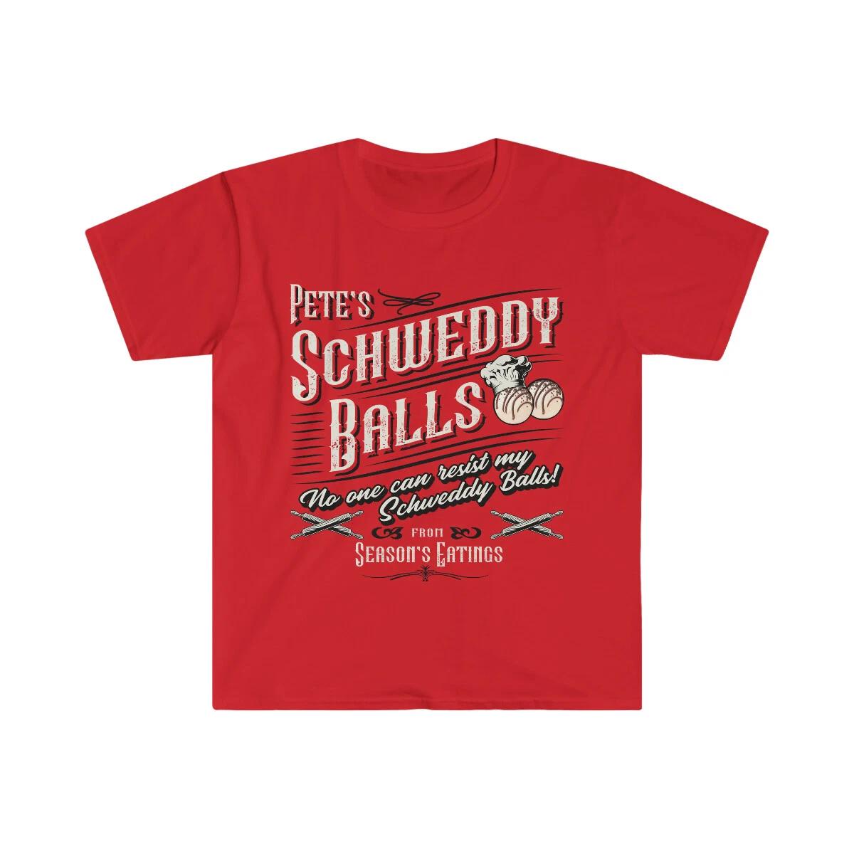 Schweddy Balls Softstyle T-Shirt 4XL
Schweddy Balls Softstyle T-Shirt 4XL