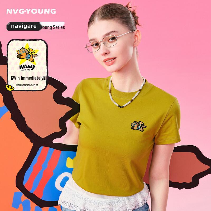 NVG·YOUNG x POPSUNDAY Women s Round Neck T-shirt S
NVG·YOUNG x POPSUNDAY Women s Round Neck T-shirt S