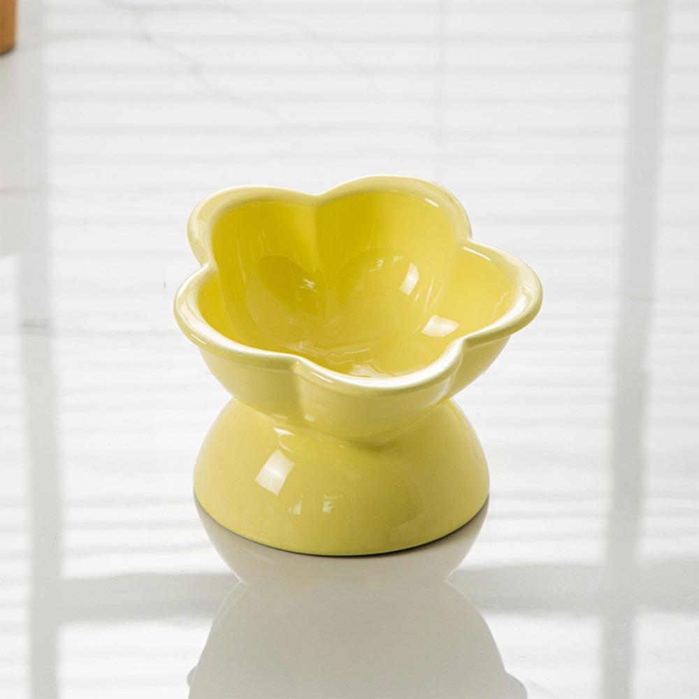 Flower Edge Pet Feeding Bowl Neck Protection Ceramic Pet Bowl Large Caliber Cat Water Bowl Cattery жёлтый
Flower Edge Pet Feeding Bowl Neck Protection Ceramic Pet Bowl Large Caliber Cat Water Bowl Cattery жёлтый
