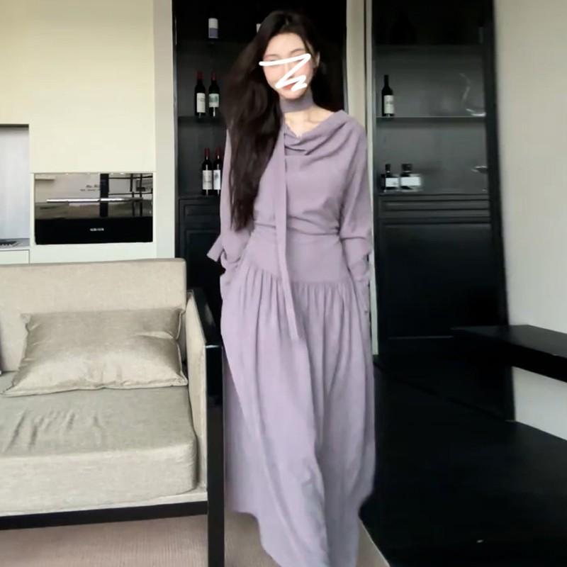 French purple long-sleeved dress children s early autumn new Korean waist temperament long dress atmosphere wear S
French purple long-sleeved dress children s early autumn new Korean waist temperament long dress atmosphere wear S