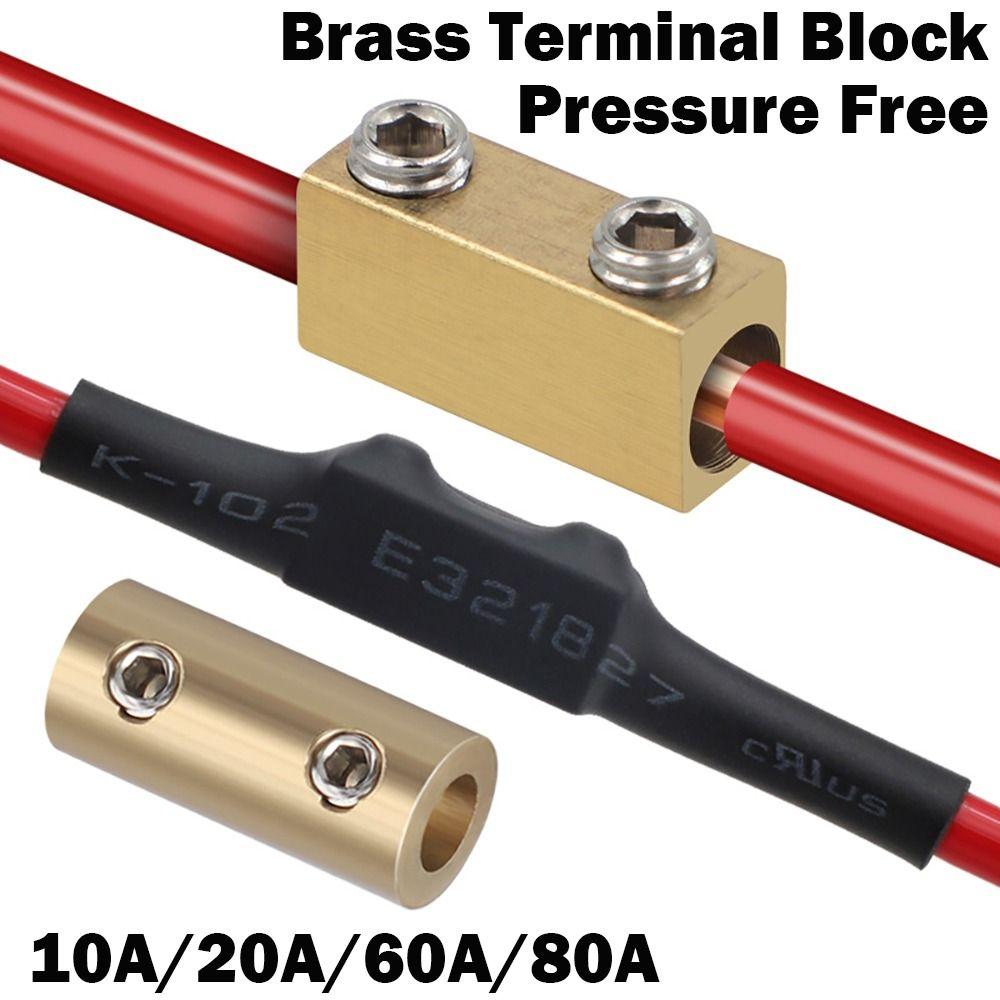With Heat Shrink Tubing High Power Splitter High Current Wire Connector Electrical 10A Square
With Heat Shrink Tubing High Power Splitter High Current Wire Connector Electrical 10A Square